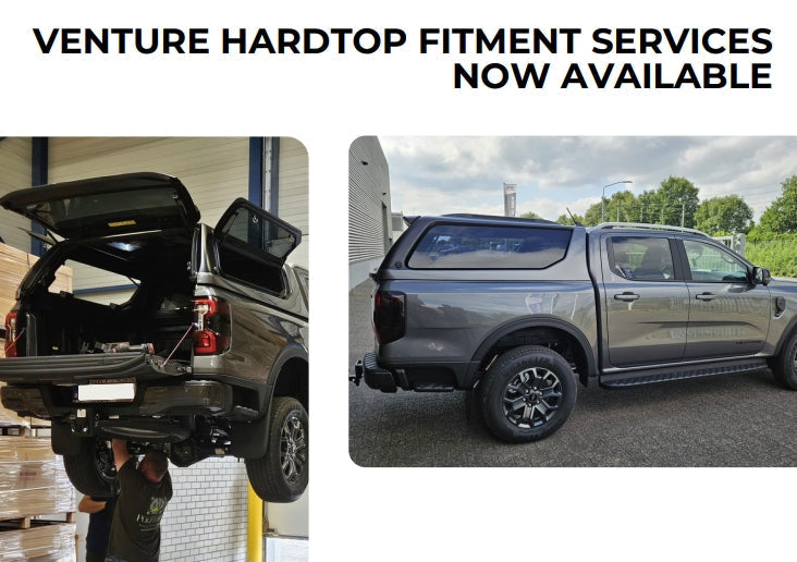 Venture Hardtop Fitment Services Now Available !