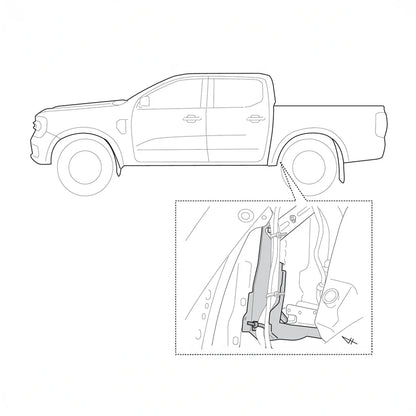 MAXTUB BRACKET FOR VENTURE CANOPY (J-Brace)