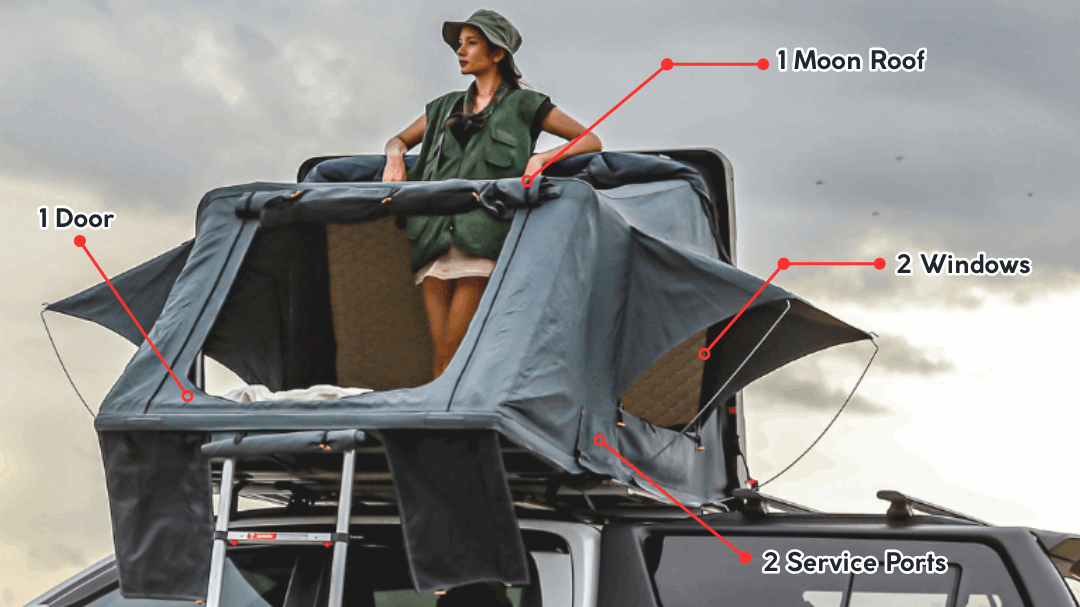 MAXOVERLAND T-1 FIT ON VEHICLE